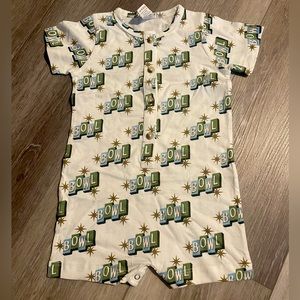 NWOT Kate Quinn Vintage Bowling Union Shortie 18-24 months